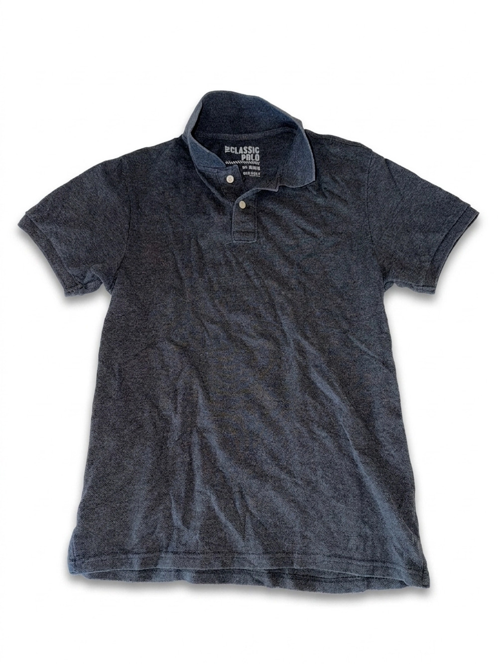 Old Navy Polo Men's Charcoal Gray Size M Classic Fit Pre-Owned